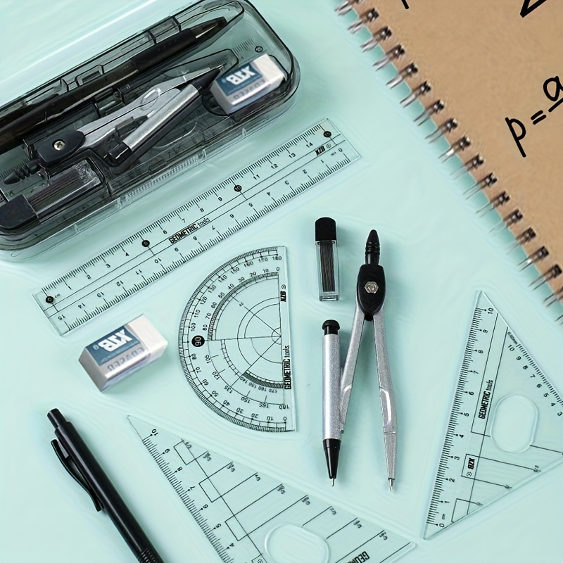 Kompass- und Lineal-Set, Geome – Math Geometry Set With Compass Bewertung und Preis