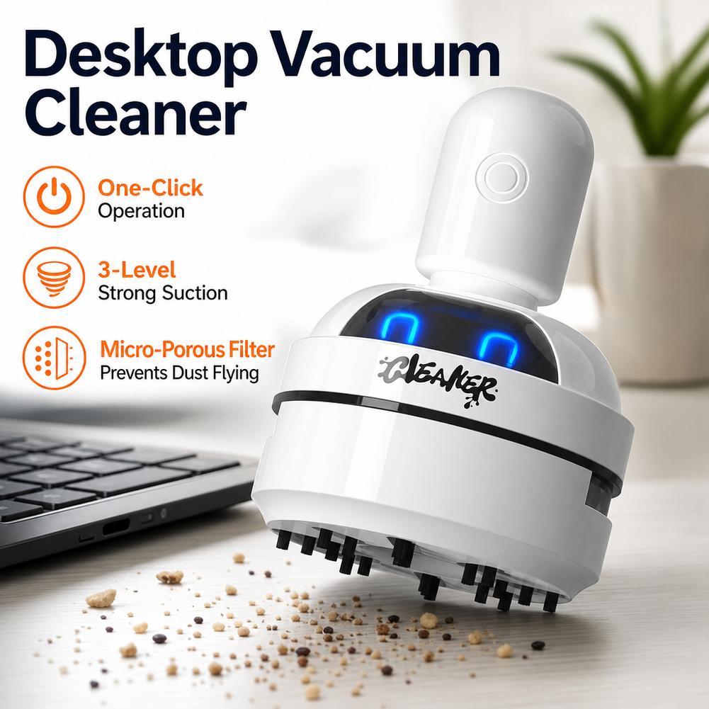 Tragbarer Mini-Schreibtischsta – Mini Desktop Vacuum Cleaner For Eraser Dust Bewertung und Preis