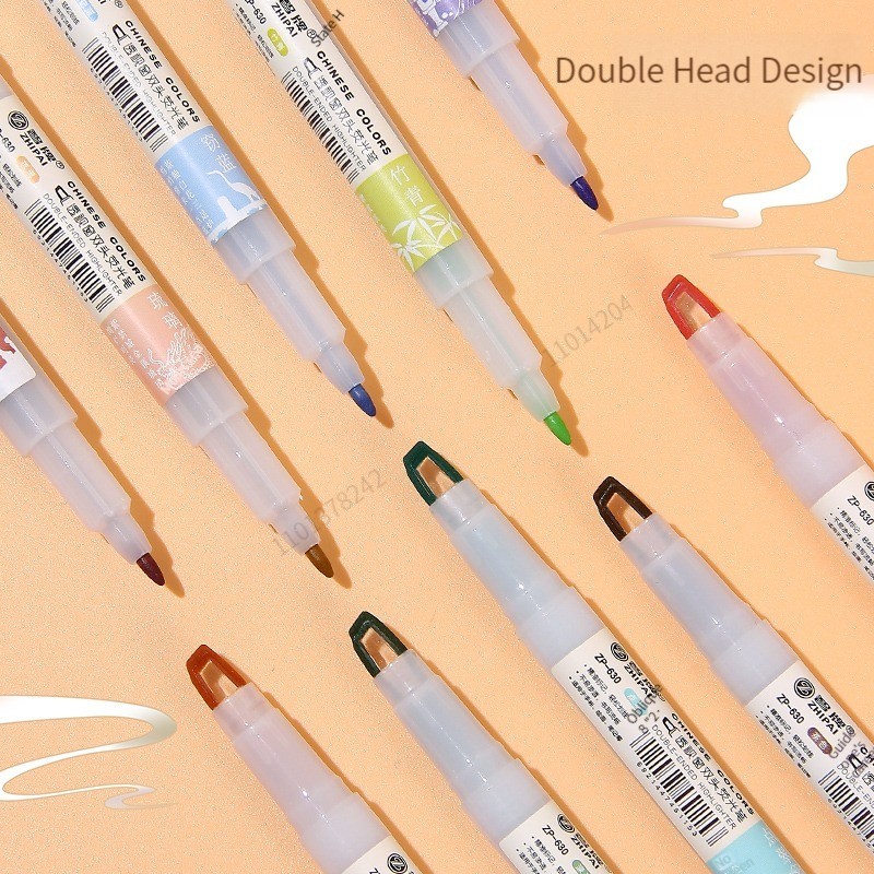 5 teile/satz Doppel Tipp Highl – Pastel Highlighter Set Double Ended Bewertung und Preis