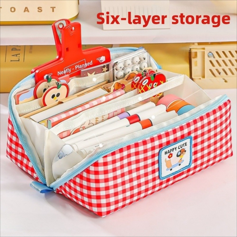 Koreanischer Stil Prisma-Feder – Aesthetic Large Pencil Case Pouch Bewertung und Preis