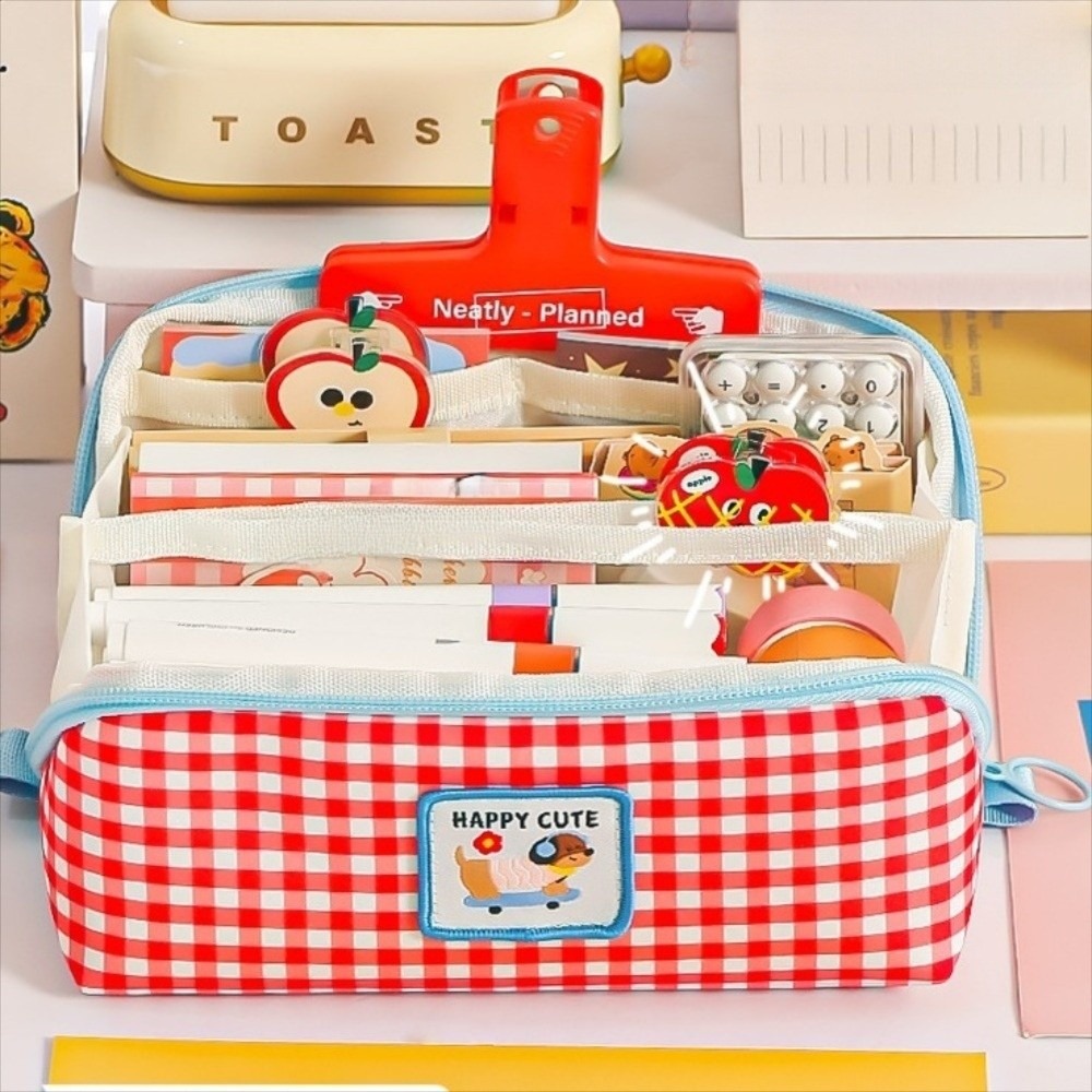Koreanischer Stil Prisma-Feder – Aesthetic Large Pencil Case Pouch Bewertung und Preis