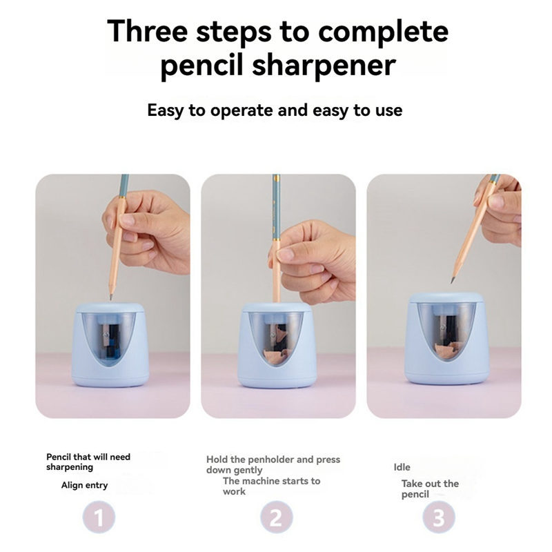 Elektrischer rotierender Bleis – Electric Pencil Sharpener Usb Bewertung und Preis