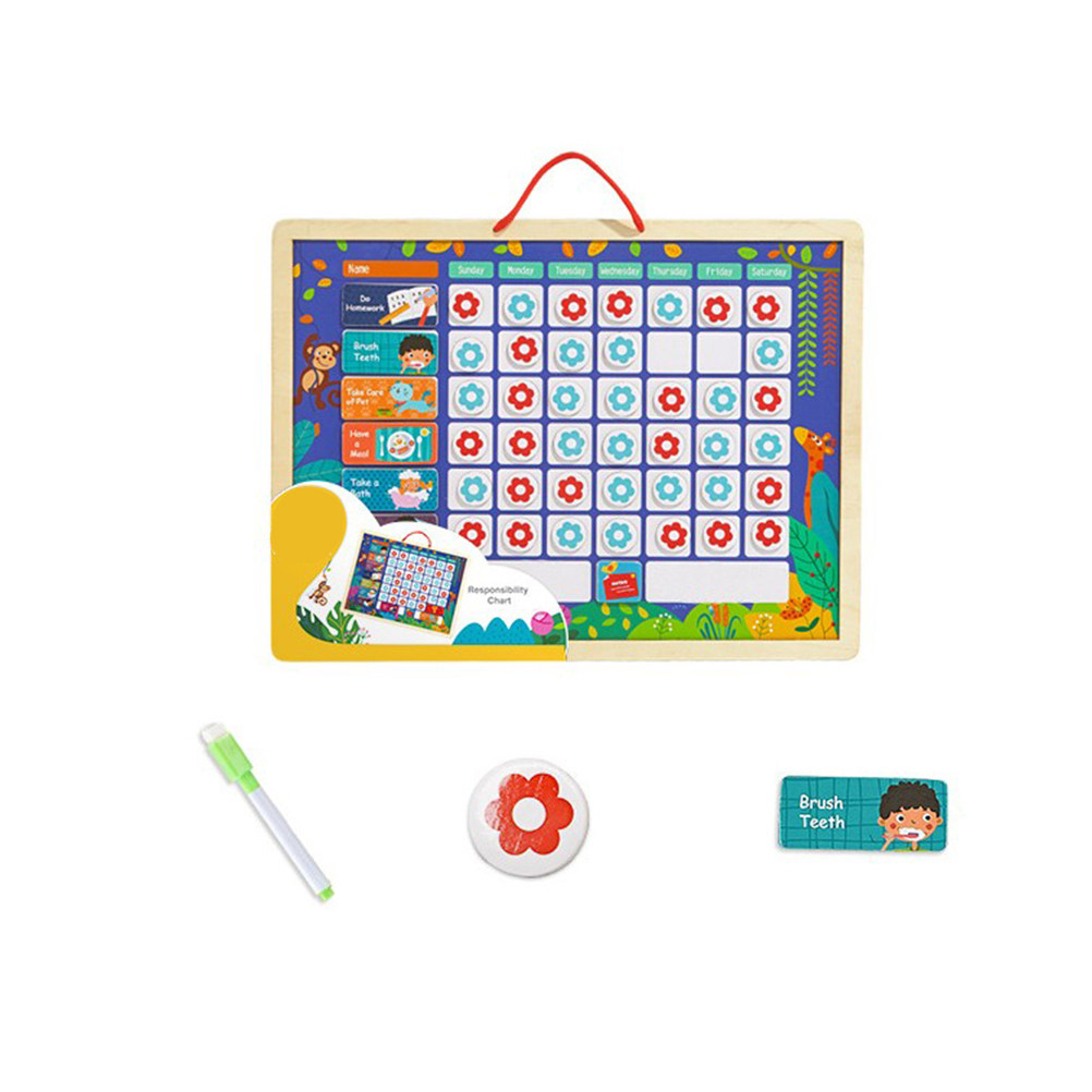 Magnetische Verantwortungs- un – Kids Magnetic Reward Chart Board Bewertung und Preis