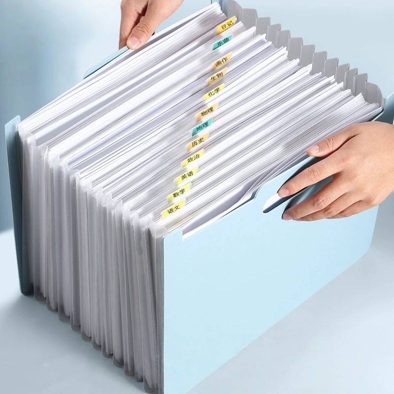 Akkordeon-Aktenordner mit 13 F – Expandable Accordion File Folder 13 Pockets Bewertung und Preis